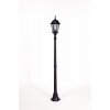 Стеклянный наземный фонарь ASTORIA 2M 91408M Bl овал прозрачный Oasis Light