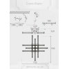 Потолочная люстра Imrus WD7512/10C-WT-GD белая