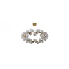 Стеклянный подвесной светильник Marsiada LDP 6033-40 GD форма шар белый Lumina Deco Стеклянный подвесной светильник Marsiada LDP 6033-40 GD форма шар белый Lumina Deco