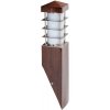 Настенный светильник уличный INOX WOOD 67503 wood цилиндр белый Oasis Light