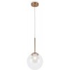 Стеклянный подвесной светильник Basic form MOD521PL-01G3 белый форма шар Maytoni