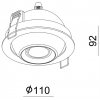 Точечный светильник Bellatrix 565341 Deko-Light