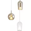 Стеклянный подвесной светильник Elsa 8259 форма шар прозрачный Mantra