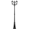 Стеклянный наземный фонарь COVENTRY 91509lB Bl прозрачный Oasis Light Стеклянный наземный фонарь COVENTRY 91509lB Bl прозрачный Oasis Light