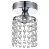Стеклянный потолочный светильник Monteleto LSJ-0407-01 прозрачный Lussole