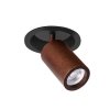 Точечный светильник Angularis 2804-1C цилиндр коричневый Favourite