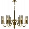 Стеклянная подвесная люстра SL2005 SL2005.303.06 цилиндр ST Luce