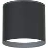 Потолочный светильник уличный Fantum 4663-1U черный цилиндр Favourite