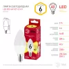 Лампочка светодиодная  LED B35-6W-827-E14 R ЭРА