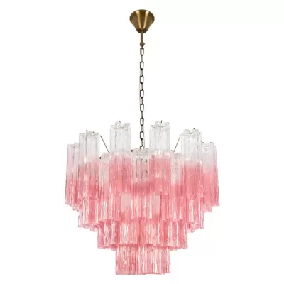 Подвесная люстра Murano 10580/600 Clear pink Loft It