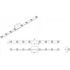 Стеклянный настенный светильник Scoup ZRS.10112.08 прозрачный