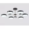 Потолочная люстра COMFORT FL516334 круглая белая Ambrella