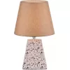 Интерьерная настольная лампа Terazio 8142/1T конус коричневый Lumion