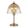 Стеклянный интерьерная настольная лампа  LDT 6821-4 GD цвет золото Lumina Deco