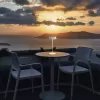 Уличная настольная лампа Relax 7933 конус белый Mantra