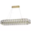 Стеклянная подвесная люстра Magnelli 4037/03/12PL прозрачная Stilfort