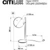 Стеклянный интерьерная настольная лампа Нарда CL204810 форма шар Citilux