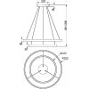 Подвесной светильник Rim MOD058PL-L74BS3K Maytoni