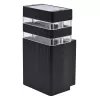 Настенный светильник уличный  UUL-S17A 60W/E27 IP65 BLACK прозрачный Uniel