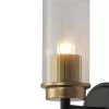 Стеклянное бра Genus 2138/1A цилиндр прозрачное Escada