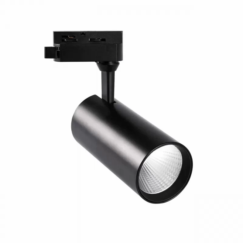Трековый светильник  ULB-Q276 32W/3000К BLACK черный цилиндр Volpe Трековый светильник  ULB-Q276 32W/3000К BLACK черный цилиндр Volpe