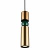 Подвесной светильник Brizhit APL.615.36.01 цилиндр коричневый Aployt