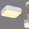Потолочная люстра  03362-0.3-05 WH+FGD белая