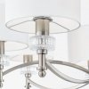 Подвесная люстра Alicante MOD014CL-08N конус белая Maytoni