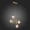 Стеклянный подвесной светильник Circono SL1201.203.04 прозрачный форма шар ST Luce