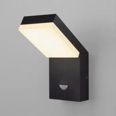 Настенный светильник уличный Sensor 1541 TECHNO LED черный Elektrostandard Настенный светильник уличный Sensor 1541 TECHNO LED черный Elektrostandard