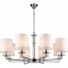 Подвесная люстра Princess VL1753L08 цилиндр белая Vele Luce