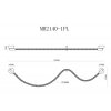 Настенный светильник Kenneth MR2140-1WL белый