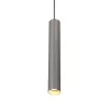 Подвесной светильник  V4641-2/1S цилиндр серый Vitaluce