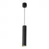 Подвесной светильник Wsl-Gu10 WSL-MR11/P17BG цилиндр черный Wolta
