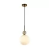 Подвесной светильник Lolla 6625/1A форма шар белый Odeon Light