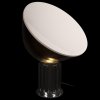 Стеклянный интерьерная настольная лампа Taccia 10294/M Black белый Loft It