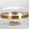 Стеклянный подвесной светильник  LSP-8511 форма шар прозрачный Lussole