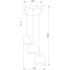 Подвесной светильник Tempre 2827 Tempre белый TK Lighting