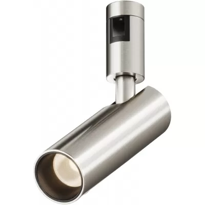 Трековый светильник Focus Led TR144-1-12W3K-W-PT Maytoni цилиндр