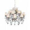 Подвесная люстра Bianca LDP 66251-12 конус белая Lumina Deco