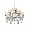 Подвесная люстра Bianca LDP 66251-12 белая конус Lumina Deco