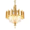 Хрустальная подвесная люстра Gaeta OML-69703-06 прозрачная Omnilux Хрустальная подвесная люстра Gaeta OML-69703-06 прозрачная Omnilux
