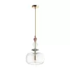 Стеклянный подвесной светильник Bizet 4855/1A форма шар прозрачный Odeon Light