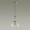 Стеклянный подвесной светильник Bizet 4855/1A форма шар прозрачный Odeon Light