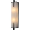 Стеклянное бра Wall lamp MT8856-2W black белое DeLight Collection