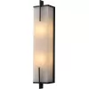 Стеклянное бра Wall lamp MT8856-2W black белое DeLight Collection