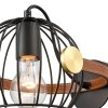 Бра Pasquale VL6252W01 черное Vele Luce