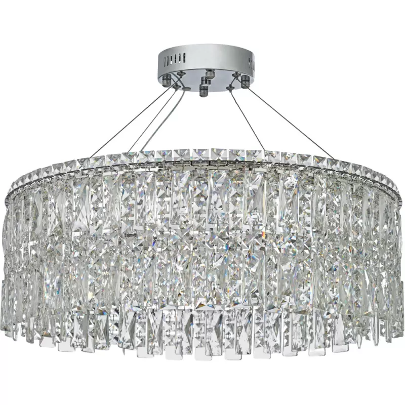 Хрустальная подвесная люстра Ovindoli Ovindoli L 1.5.60.100 N прозрачная цилиндр Arti Lampadari Хрустальная подвесная люстра Ovindoli Ovindoli L 1.5.60.100 N прозрачная цилиндр Arti Lampadari