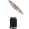 Стеклянный интерьерная настольная лампа Taccia 10294/M Black белый Loft It