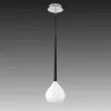 Стеклянный подвесной светильник Forma 808110 белый Lightstar